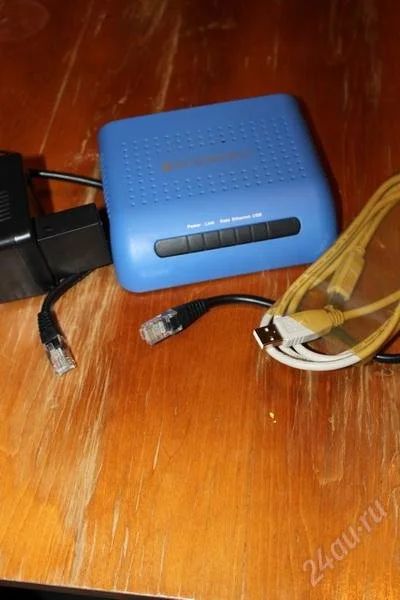 Лот: 1451150. Фото: 1. ADSL-модем. Проводные модемы