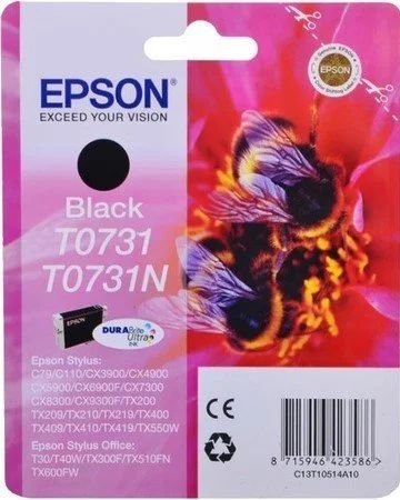 Лот: 13458008. Фото: 1. Картридж Epson T0731/T0731N (C13T10514A10... Картриджи, расходные материалы