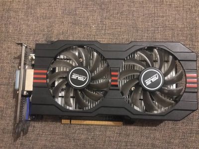 Лот: 15566093. Фото: 1. Видеокарта Asus Geforce 750ti... Видеокарты