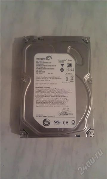 Лот: 2876710. Фото: 1. Жесткий диск 2 ТБ. Жёсткие диски (HDD)
