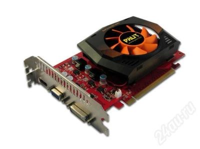 Лот: 422826. Фото: 1. Palit GeForce GT 240 512MB 128bit... Видеокарты
