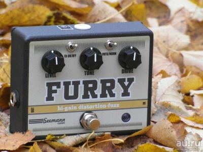 Лот: 9041659. Фото: 1. seemann custom furry Fuzz/Distortion... Гитарные эффекты и комбоусилители