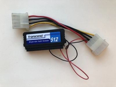 Лот: 25404676. Фото: 1. IDE 512Mb Transcend 40-pin IDE... Жёсткие диски (HDD)