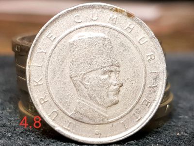 Лот: 11759923. Фото: 1. монета 100 бин лира. 2002г. Турция... Остальные страны
