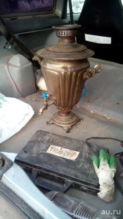 Лот: 10717269. Фото: 1. самовар угольный большой рюмка... Предметы интерьера и быта