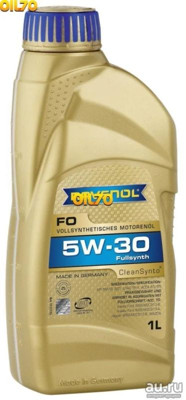 Лот: 13618817. Фото: 1. Масло моторное Ravenol FO 5W-30... Масла, жидкости