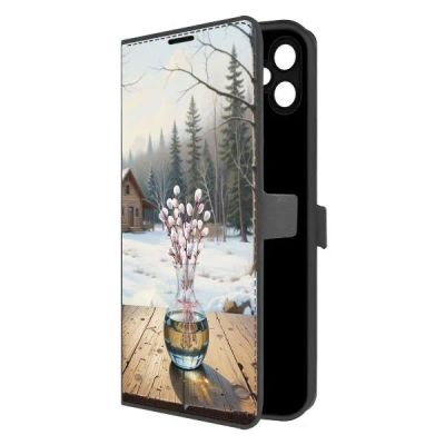 Лот: 25135187. Фото: 1. Чехол Krutoff Eco Book "Верба... Чехлы, бамперы