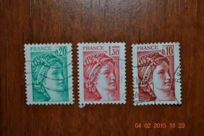 Лот: 5053365. Фото: 1. Марки Франции 1978г. и 1979г. Марки