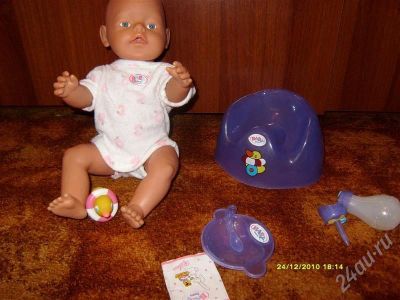 Лот: 689649. Фото: 1. Кукла Beby born. Другое (дети растут)