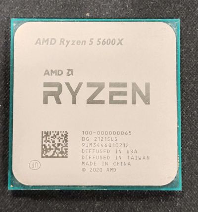 Лот: 24930135. Фото: 1. Процессор AMD Ryzen 5 5600X AM4... Процессоры