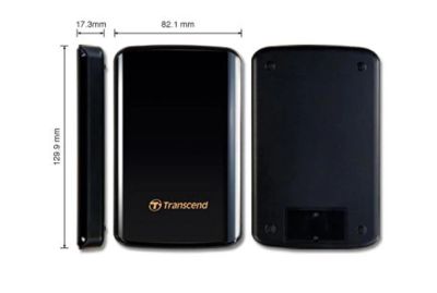 Лот: 6228851. Фото: 1. Внешний HDD 750GB Transcend TS750GSJ25D2... Внешние жесткие диски