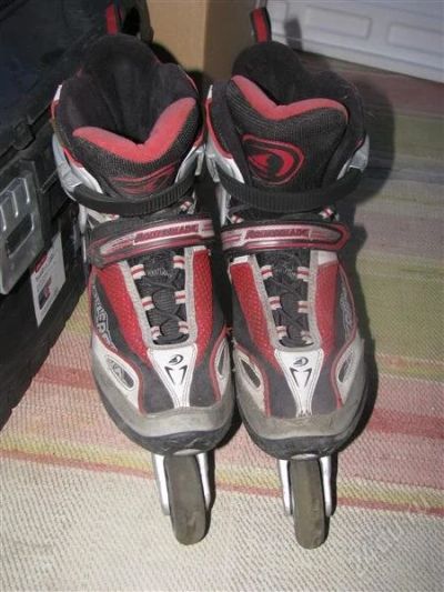 Лот: 2741541. Фото: 1. Ролики Rollerblade 43 размер. Роликовые коньки, скейтборды, самокаты