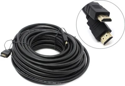Лот: 20035889. Фото: 1. Кабель HDMI(m) - HDMI(m) 20м Telecom... Шлейфы, кабели, переходники
