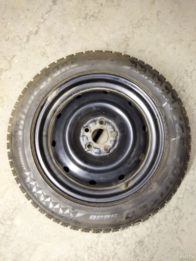 Лот: 17655271. Фото: 1. Колесо 205/55 R16 Bridgestone... Шины на дисках
