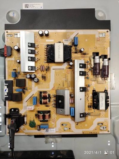 Лот: 17421001. Фото: 1. psu BN44-00932B tv Samsung UE55NU7300. Запчасти для телевизоров, видеотехники, аудиотехники