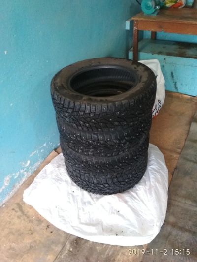 Лот: 14938562. Фото: 1. Зимняя резина Dunlop sp winter... Шины
