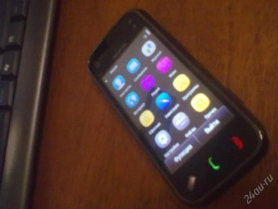 Лот: 1690034. Фото: 1. +++Nokia N97-4 CHERRY BLACK 8GB... Смартфоны