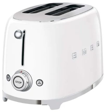 Лот: 24509099. Фото: 1. Тостер Smeg TSF01WHEU. Кухонная