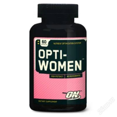 Лот: 2196822. Фото: 1. Opti-Women 60 tabs (Витаминно-минеральный... Спортивное питание, витамины