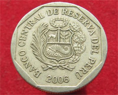 Лот: 11054996. Фото: 1. Монета №19148 Перу. Остальные страны
