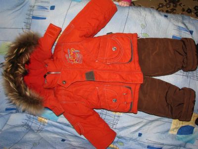 Лот: 2431532. Фото: 1. Продам зимний комбенизон рост... Верхняя одежда