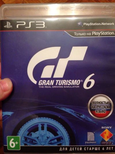Лот: 6295458. Фото: 1. Gran Turismo 6 для Sony PlayStation... Игры для консолей