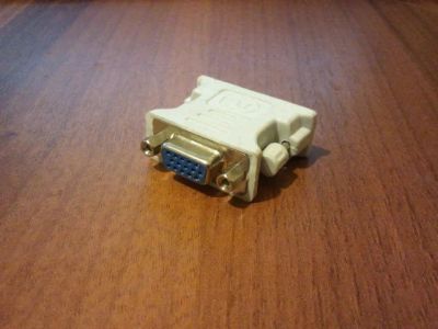 Лот: 3510597. Фото: 1. Переходник DVI - VGA . Шлейфы, кабели, переходники