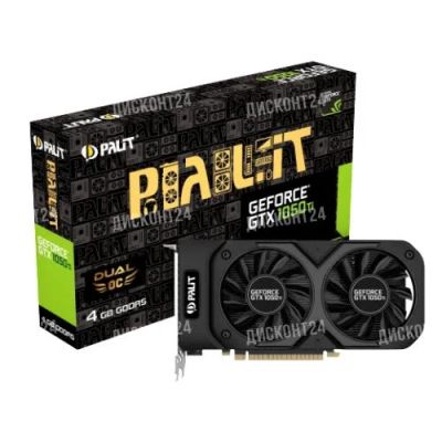Лот: 14285560. Фото: 1. Видеокарта Palit GeForce GTX 1050... Видеокарты