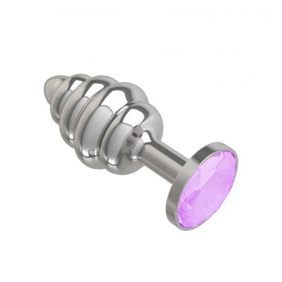 Лот: 24246856. Фото: 1. Анальная втулка Silver Spiral... Украшения