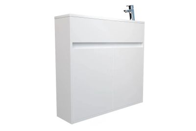 Лот: 23658195. Фото: 1. Тумба с раковиной 1Marka Stretto. Мебель для ванной комнаты