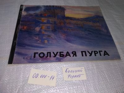 Лот: 19586049. Фото: 1. Голубая пурга. альбом...Художник... Изобразительное искусство
