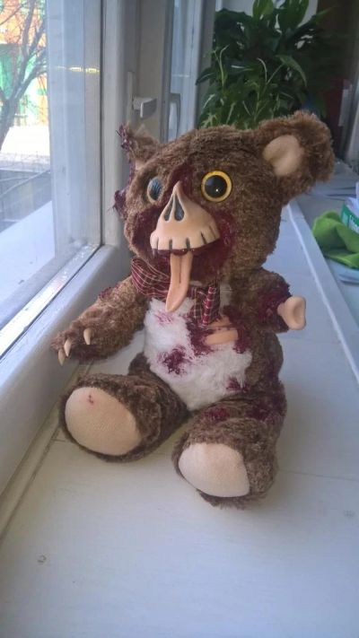 Лот: 7052965. Фото: 1. UndeadTeds Мягкий и пушистый. Авторские куклы, игрушки, поделки