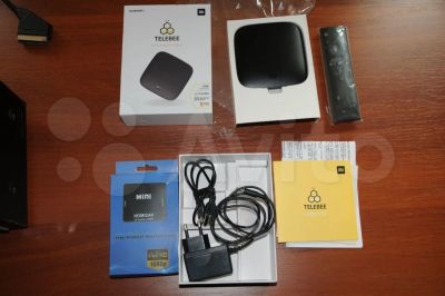 Лот: 17382442. Фото: 1. Telebee приставка mi box MDZ-16... Медиаплееры