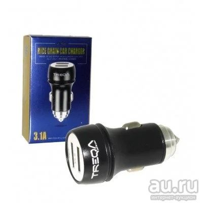 Лот: 17235723. Фото: 1. Зарядное USB TREQA 3.1A СС-311... Электроприборы для автомобиля