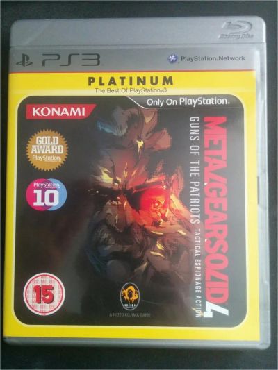 Лот: 11260456. Фото: 1. Metal Gear Solid 4 для PS3. Игры для консолей
