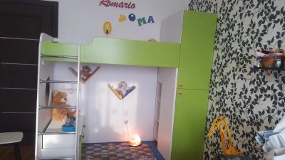 Лот: 11076336. Фото: 1. Кровать-чердак+тумба+шкаф. Детские кровати и кроватки