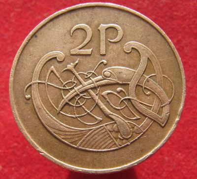 Лот: 15000800. Фото: 1. Ирландия 2 пенса, 1971г. Остальные страны