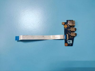 Лот: 18254863. Фото: 1. Б/У плата с разъёмами USB, Audio... Запчасти для ноутбуков