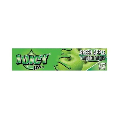 Лот: 19856860. Фото: 1. Бумажки Juicy Jay’s Green Apple... Аксессуары и запчасти для кальянов