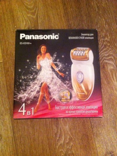 Лот: 5085364. Фото: 1. эпилятор Panasonic ES-ED50. Другое (красота и здоровье)