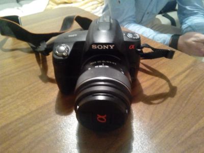 Лот: 5080428. Фото: 1. Зеркальный фотоаппарат Sony alpha... Цифровые зеркальные