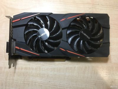 Лот: 17295729. Фото: 1. Видеокарта Gigabyte Radeon RX580... Видеокарты