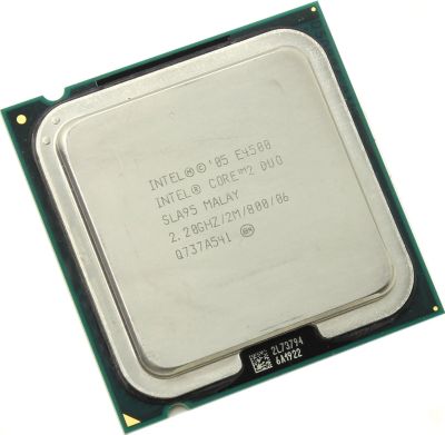 Лот: 16747788. Фото: 1. Процессор Intel Core 2 Duo E4500... Процессоры