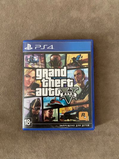 Лот: 19231442. Фото: 1. Grand Theft Auto 5 (PS4). Игры для консолей