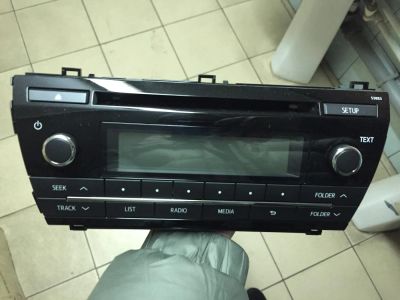 Лот: 4941706. Фото: 1. Магнитола Штатная с новой Toyota... Автомагнитолы