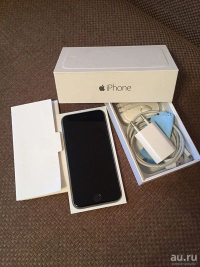Лот: 8419652. Фото: 1. iPhone 6 space gray 16 ГБ. Смартфоны