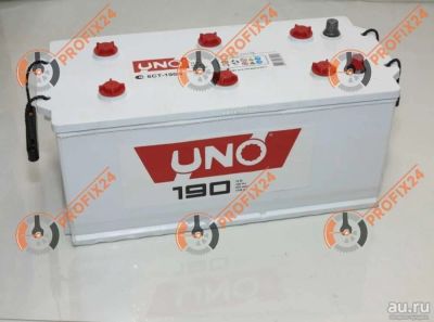 Лот: 13288407. Фото: 1. Аккумулятор UNO 190 А/Ч, Прямая... Аккумуляторы