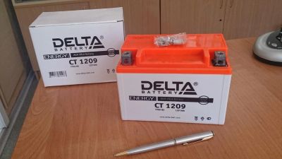 Лот: 4241792. Фото: 1. Аккумулятор Delta CT 1209 12В... Аккумуляторы