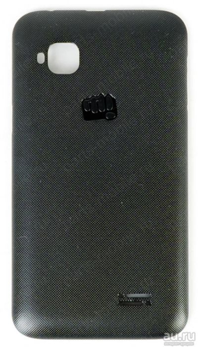 Лот: 9122480. Фото: 1. Крышка АКБ для Micromax S300 Black... Корпуса, клавиатуры, кнопки