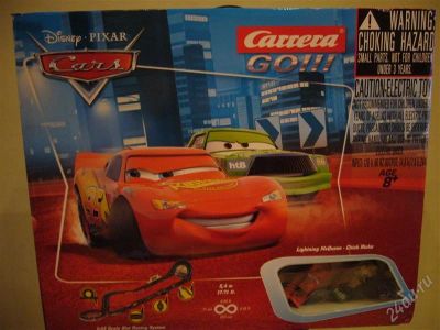 Лот: 2278274. Фото: 1. Автотрек Тачки Carrera GO. Машины и техника